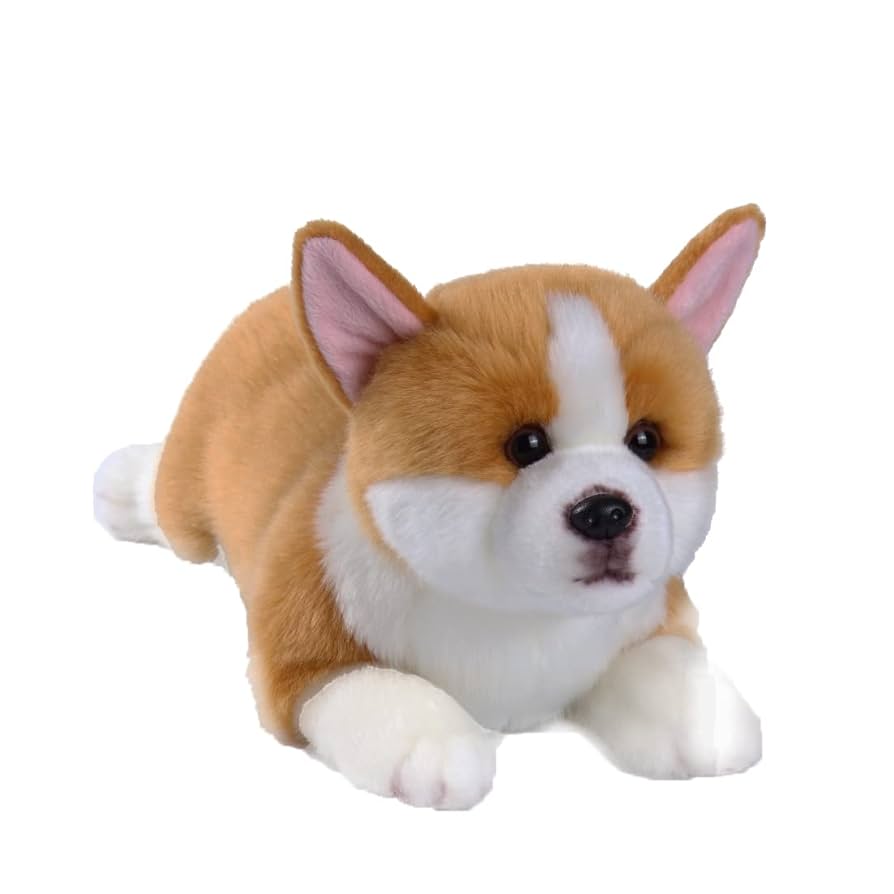 コーギー　ぬいぐるみ Amazon.co.jp: XIZHI 15.7インチ かわいいコーギーぬいぐるみ